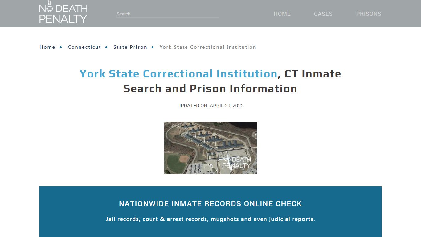 York State Correctional Institution, CT Inmate Search ...